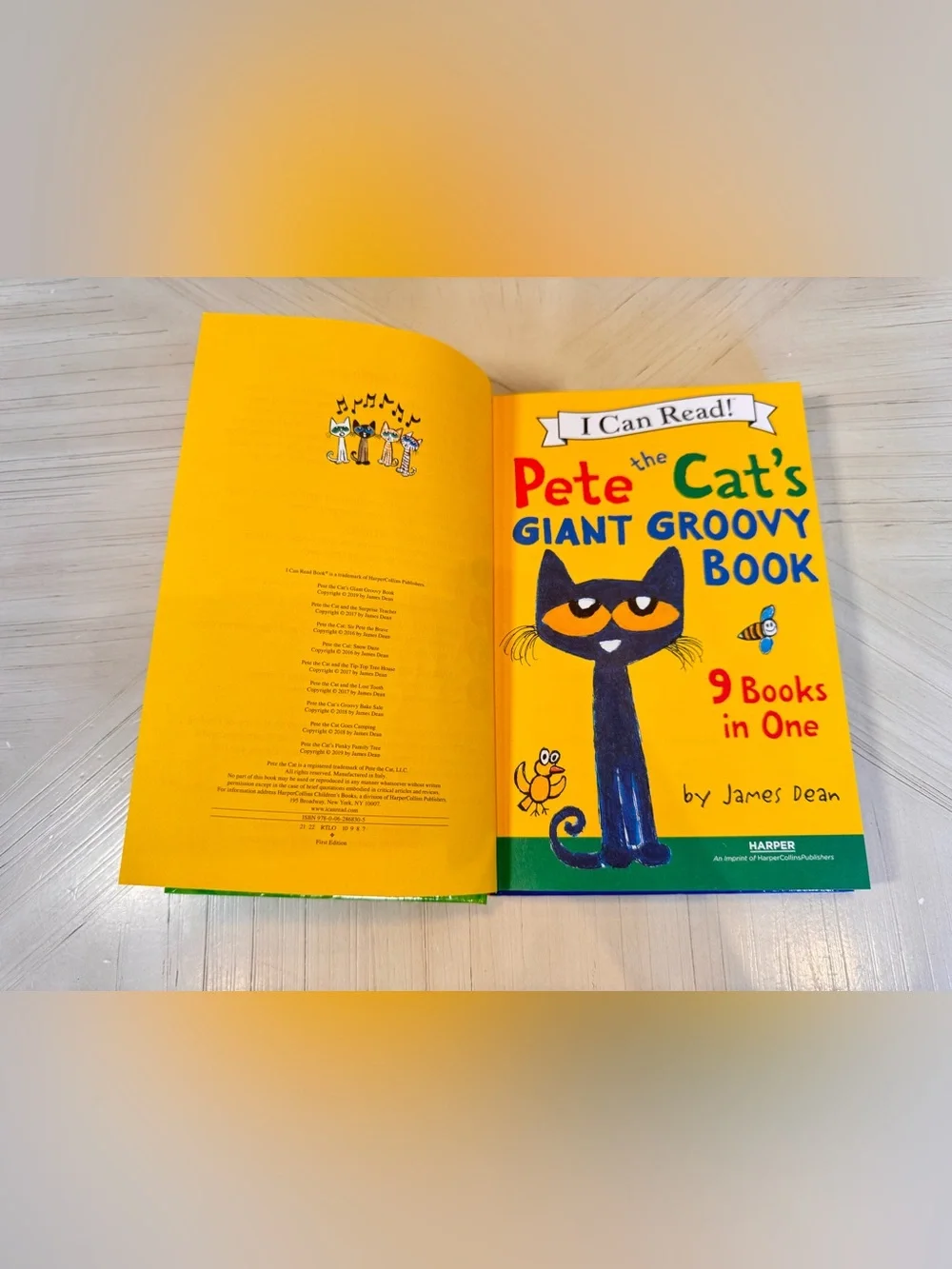 Pete the Cat’s Giant Groovy Book – 9 Books in 1 – Hardcover – NEW